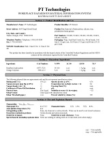 PT PF Solvent MSDS